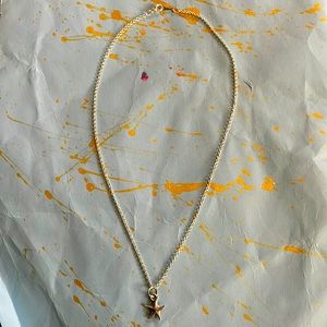 Those is a 12in necklace/choker. It is a siliver seastar necklace